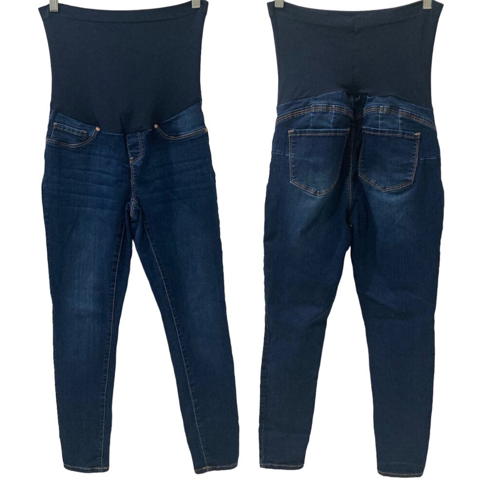 9th & Main Maternity Blue Skinny Jeans Size Medium